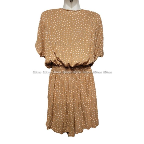 Romper Dress Polka Dot Dress Dress Size M - NEW! - Picture 2 of 15